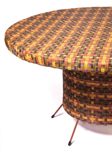 WOVEN DINING TABLE