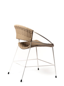 SAND WOVEN DINING CHAIR
